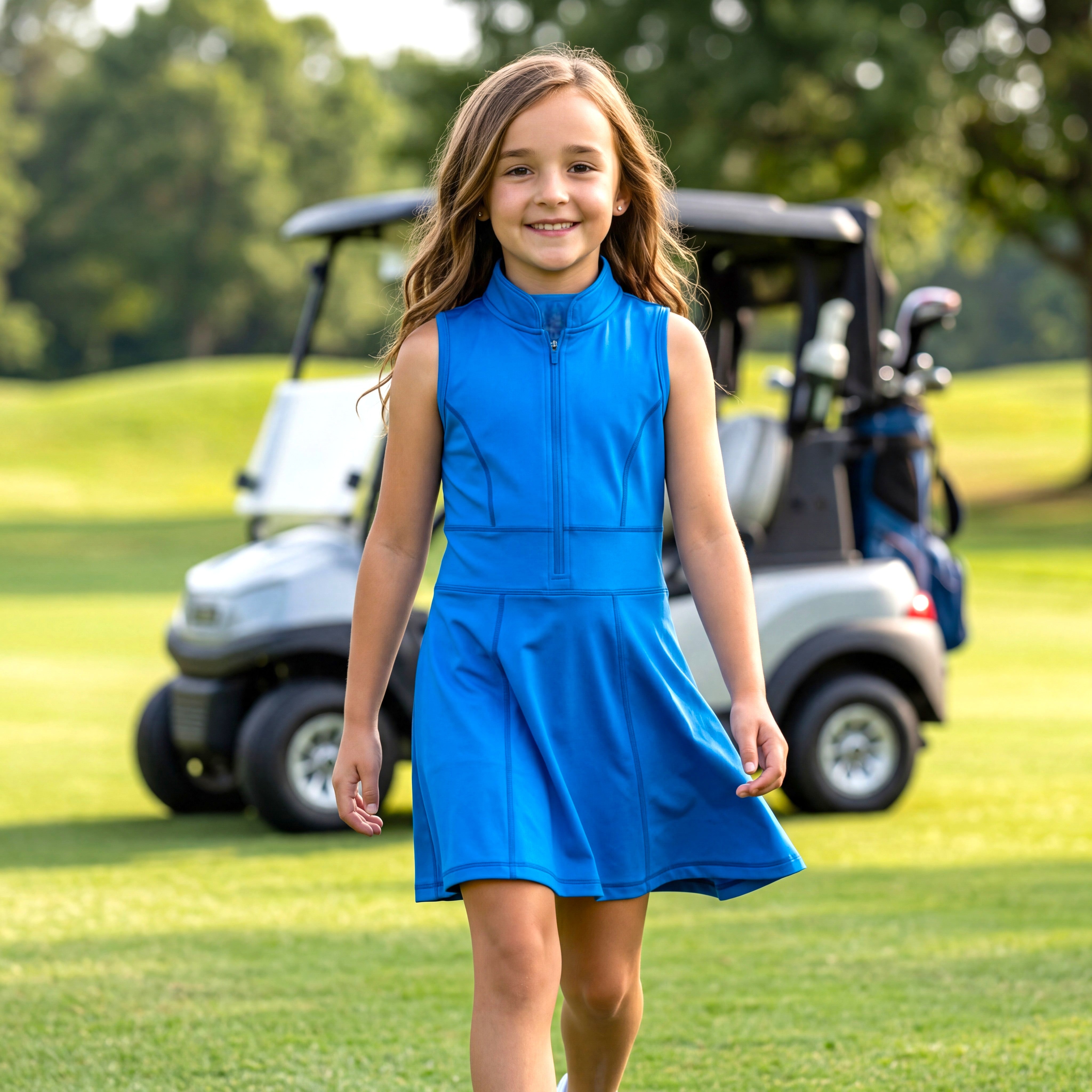 Back Nine Blue Dress – Birdie Brand